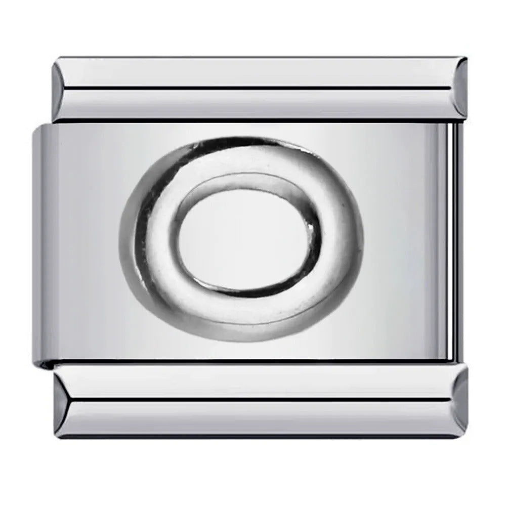 Wholesale Italian Charm Bracelet 9mm DIY punk Creative Stainless Steel Composable Bracelet