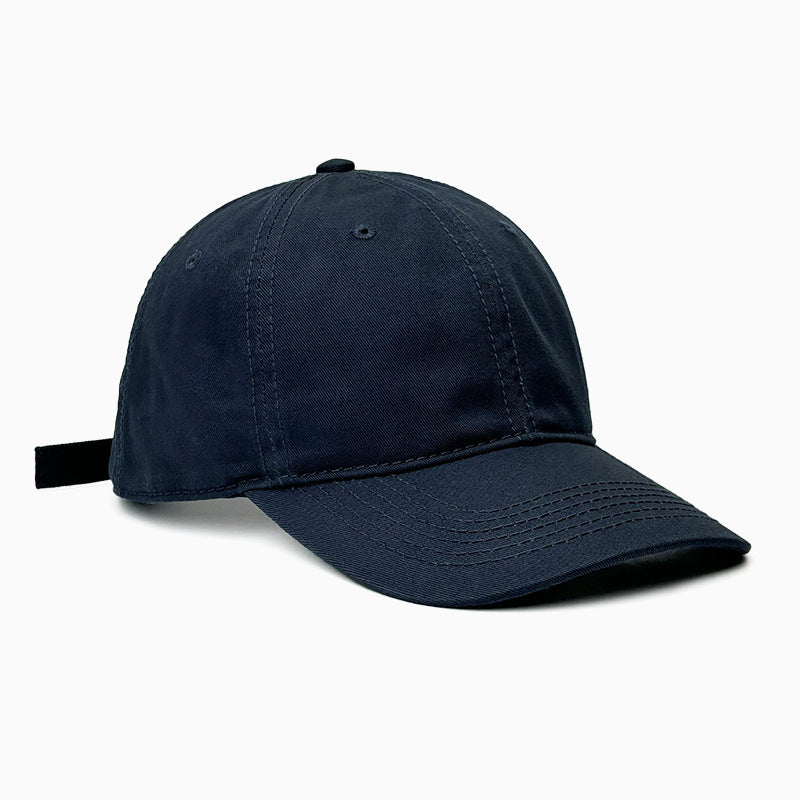 Wholesale  cotton deepened increase cap soft top curved eaves light plate baseball cap