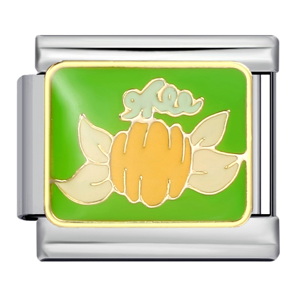 Wholesale Italian Charm Bracelet 9mm DIY Splicing Removable Thanksgiving Elements Stainless Steel Composable Bracelet