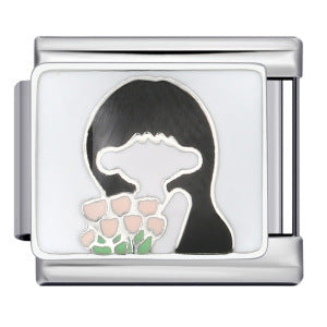 Bracelet de charme italien 5pcs 5pcs 9 mm DIY Splicing Bracelet composable en acier inoxydable créatif mignon