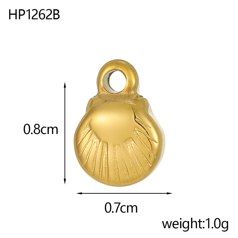 Wholesale Marine elements Stainless steel starfish tropical fish marine life pendant