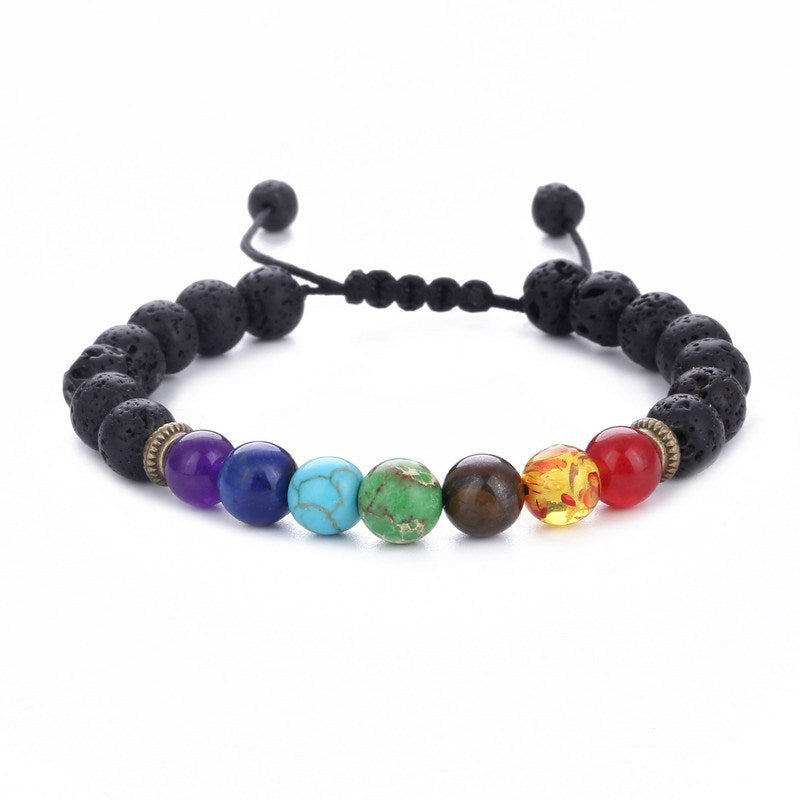 Wholesale Stone Adjustable Woven Bracelet ACC-BT-Zhongh005