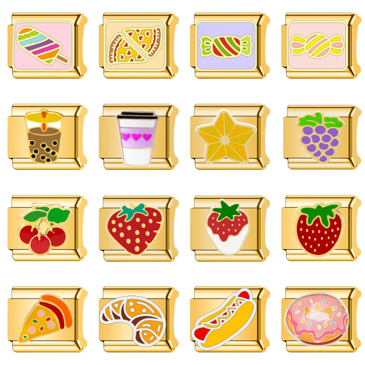 Wholesale  Italian Charm Bracelet 9mm DIY featuring frog Creative Stainless Steel Composable Bracelet