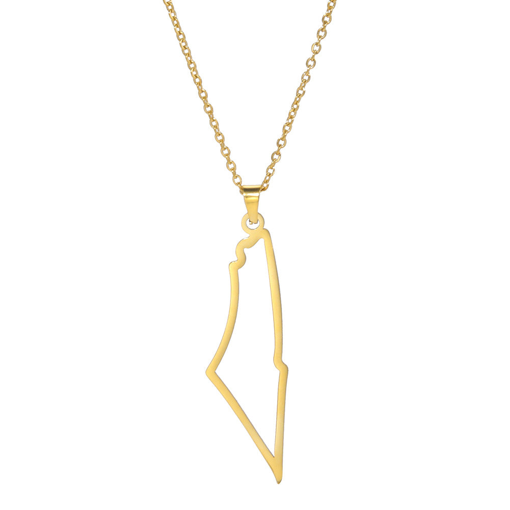 Wholesale Stainless Steel Fashion Personalized Pendants Necklaces Titanium Steel ACC-NE-GeXiang007