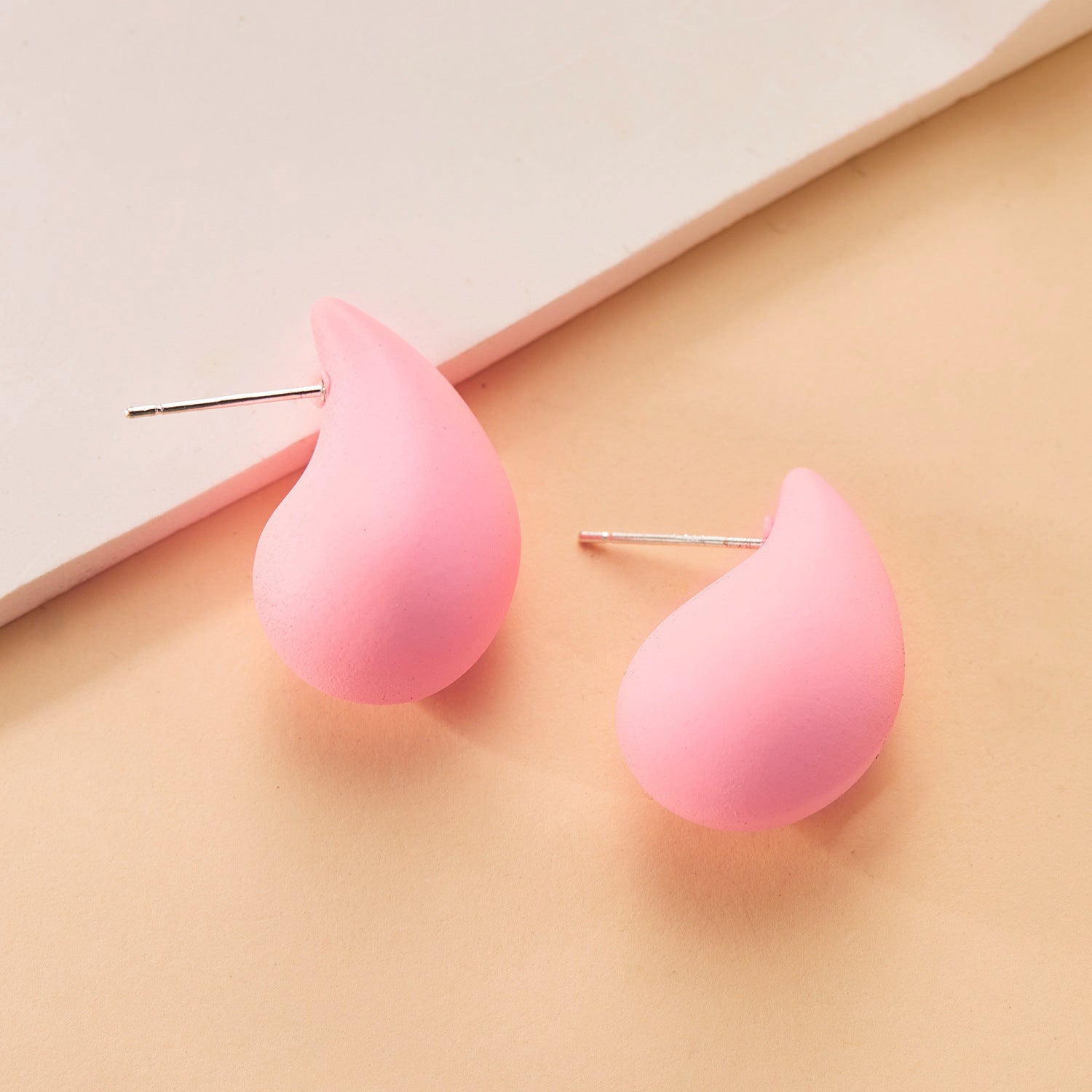 Wholesale Acrylic Water Drops Teardrop-shaped Earrings