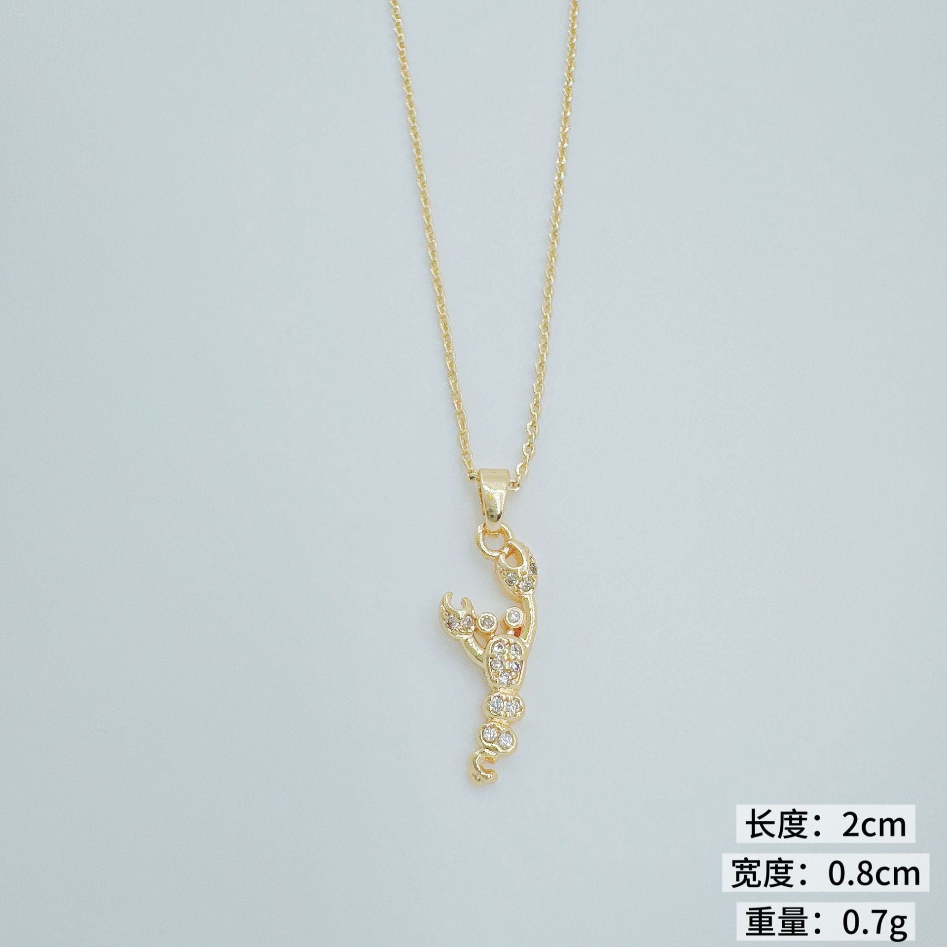 Wholesale Ocean Marine Lobster Shell Pendant Necklace,  Stylish Everyday Jewelry Accessory for Gift