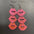 Wholesale  Valentine's Day acrylic lips flame red lip eardrops mouth earrings