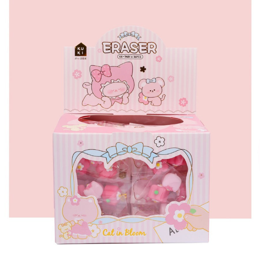 Wholesale of 36PCS 3D Bear Rubber ACC-ER-YSP002