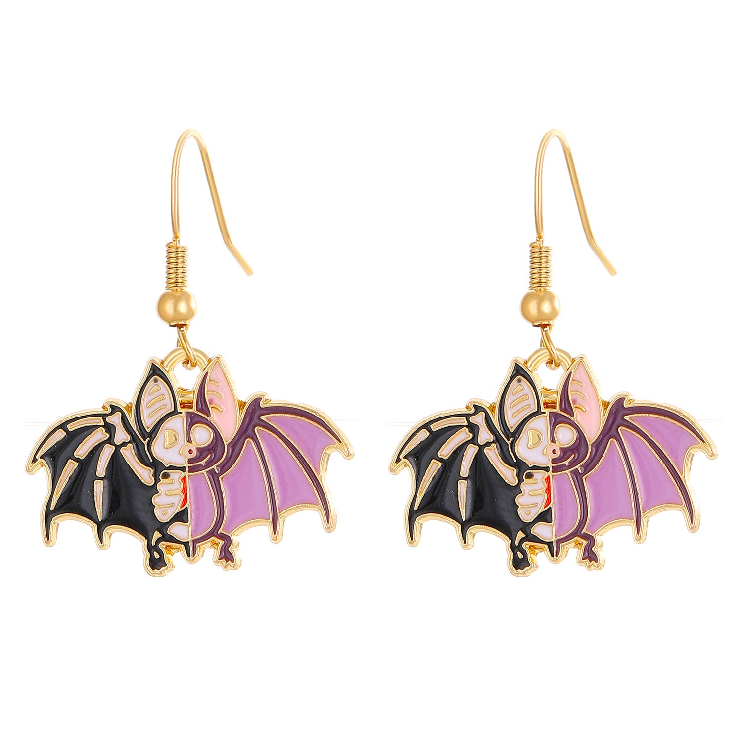 Wholesale Trendy Funny Animal  Earrings Zinc Alloy Electroplate Party Jewelry Accessory