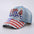 Wholesale  Flag Baseball Cap Five-pointed Star Point Drill USA Independence Day Cap
