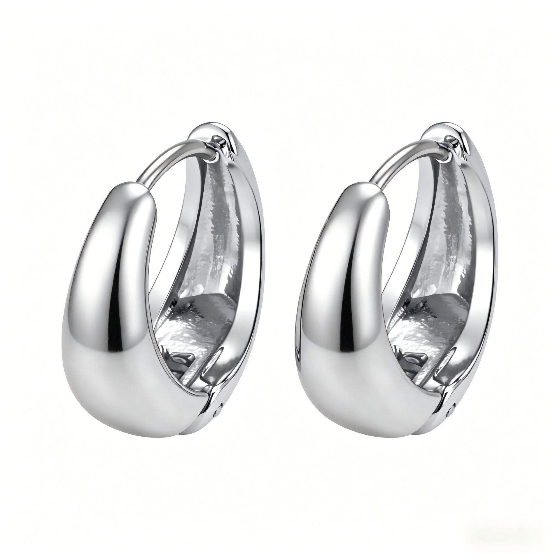 Wholesale Minimalist 18K Gold Plated Stainless Steel Earrings Fashion Accessory for Boutique Resale