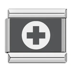 Wholesale Italian Charm Bracelet 9mm DIY Splicing Removable English Letters Stainless Steel Composable Bracelet