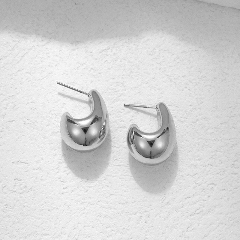 Wholesale Teardrop Earrings Alloy Electroplated European Style Jewelry Accessory
