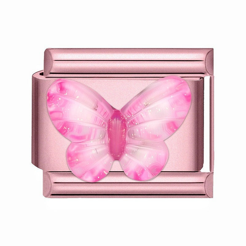 Wholesale Chic Stainless Steel Bow Bracelet With Pink Diamond Petals Country Style Electroplated Finish Fashion Accessory For Resale