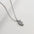 Wholesale  26 English letter necklace  titanium steel bubble smooth letter pendant clavicle chain
