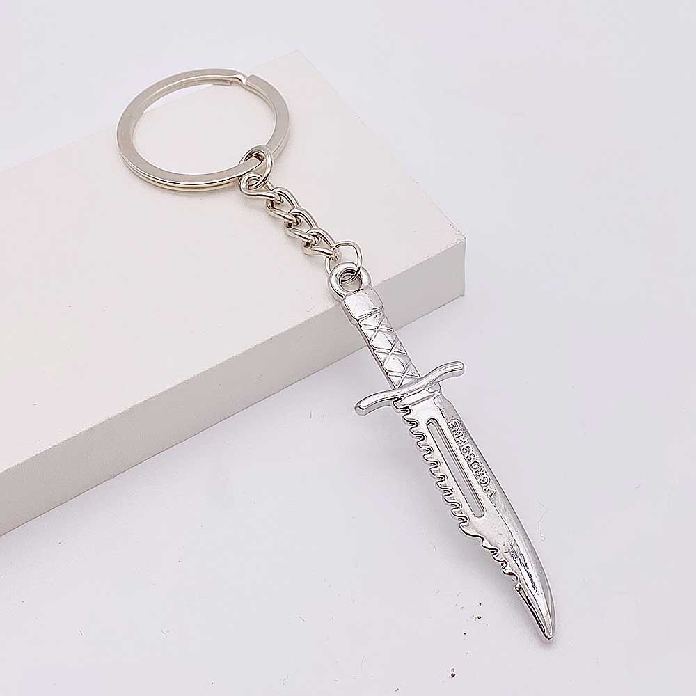 Wholesale Wolf Tooth Car Keychain Pendant,  a Trendy Hip-Hop Metal Keyring Fashion Accessory,  Great for Gifting or Boutique Resale