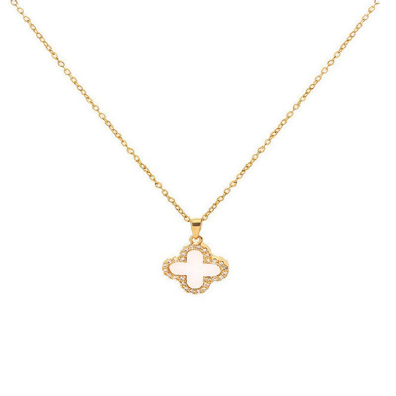 Wholesale  Four Leaf Clover Pendant Necklace