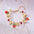 Wholesale  bracelet cute  summer cherry love strawberry pearl crystal bracelet