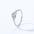 Wholesale 925 Sterling Silver Light Luxury  Diamond Ring