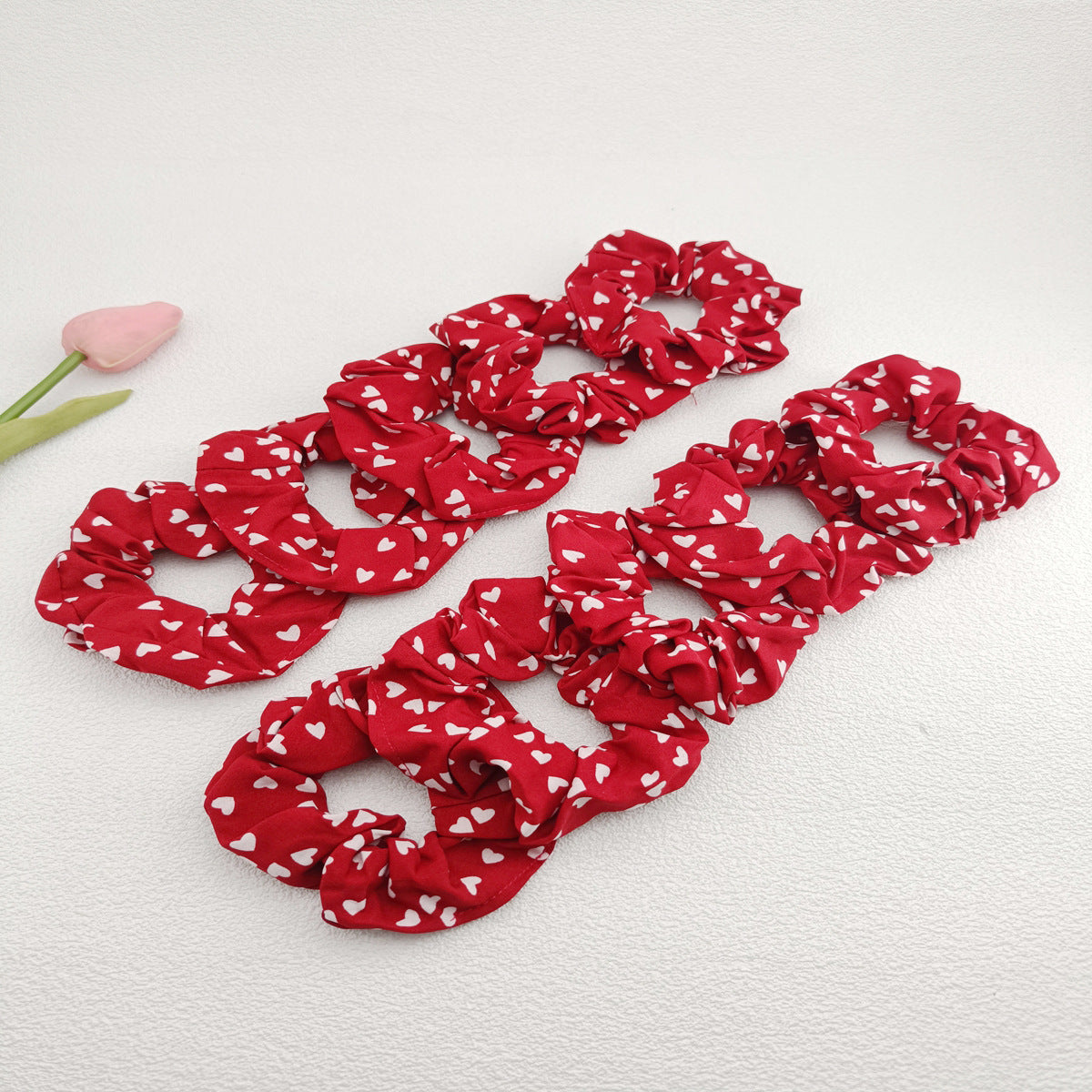 Wholesale Valentine's Day fashion red elastic hair band