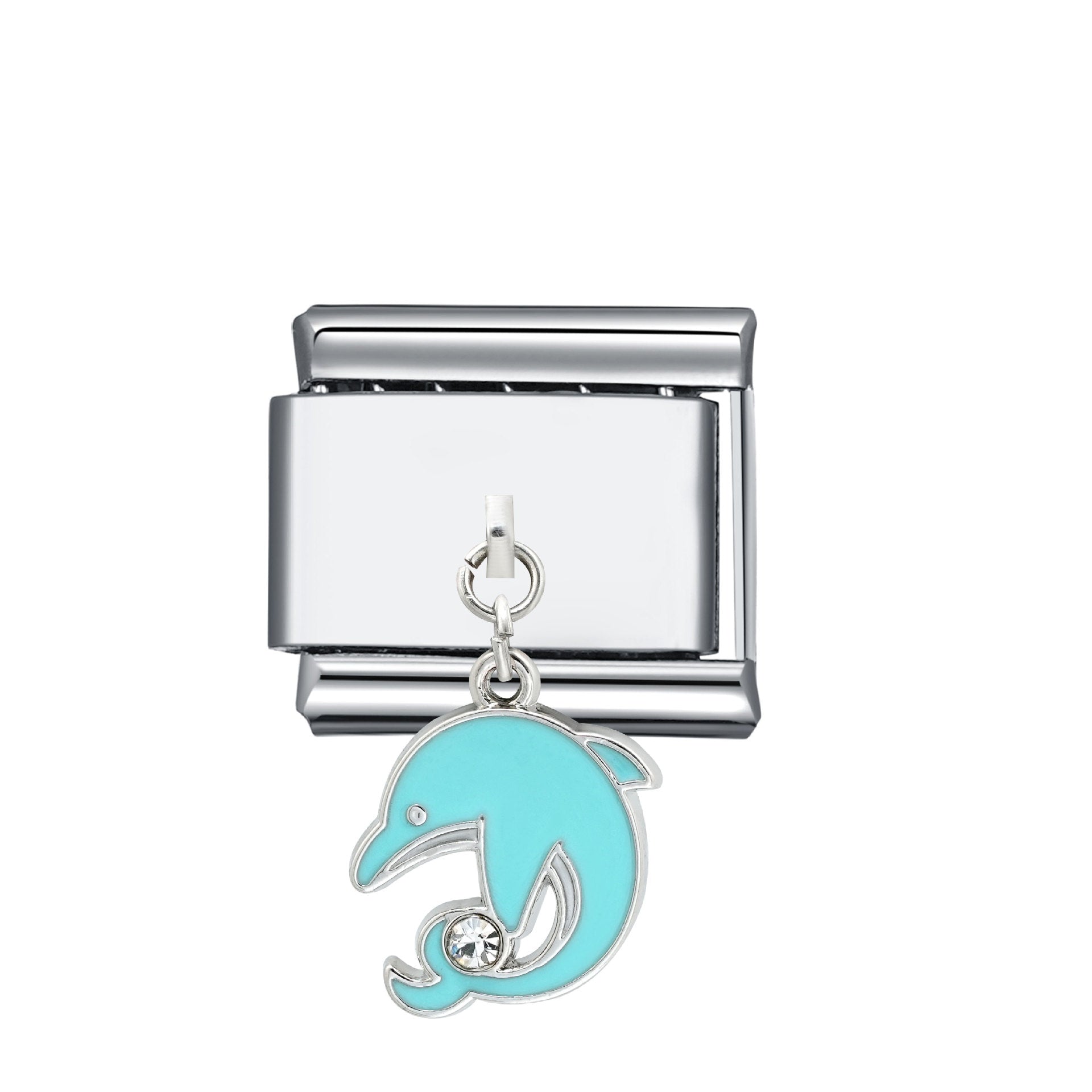 Wholesale Italian Charm Bracelet 9mm DIY Splicing Cute Creative Pendant Stainless Steel Composable Bracelet