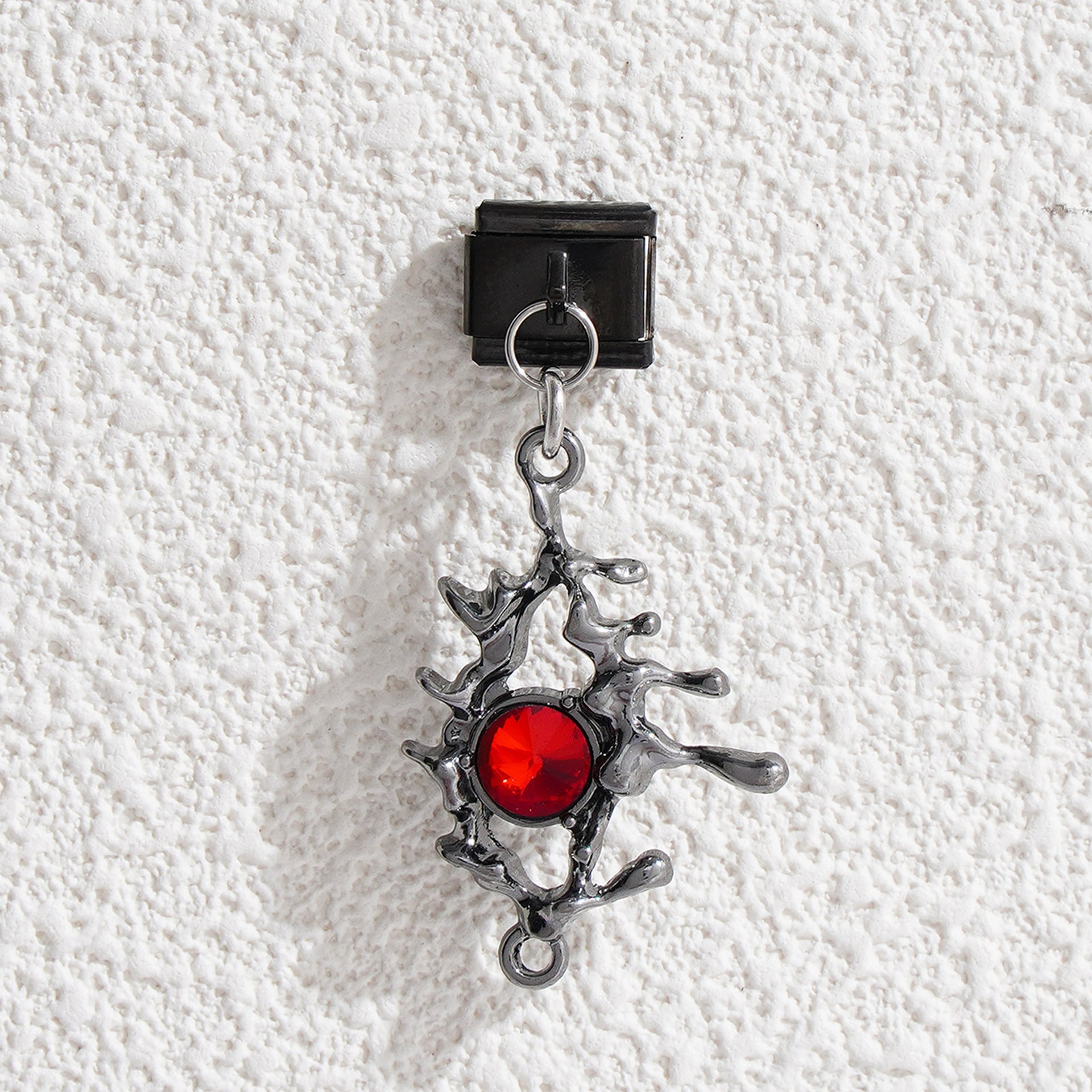 Wholesale Italian Charm Bracelet 9mm DIY Splicing Color Diamond Stainless Steel Composable Bracelet