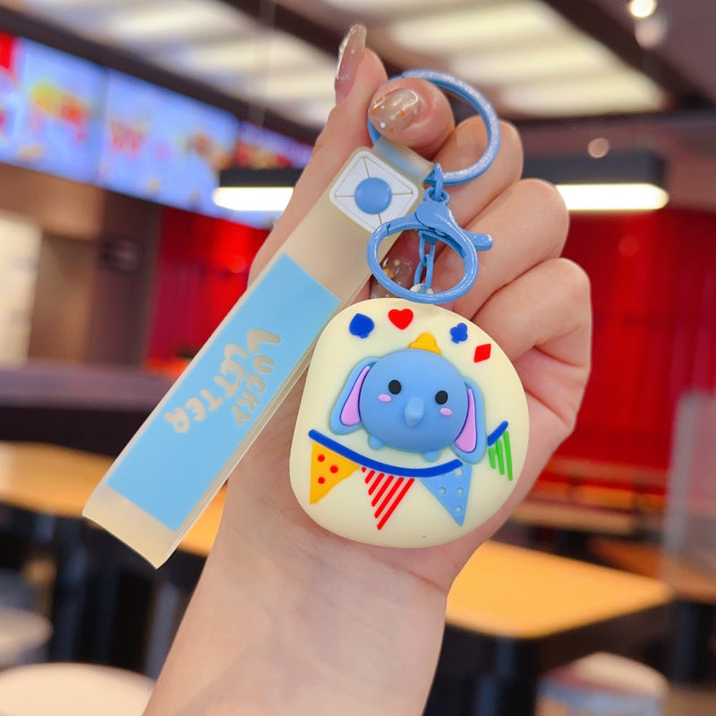 Wholesale Cartoon English Alphabet Animal Story Keychain