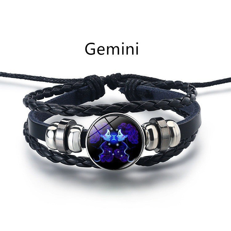 Wholesale Trendy Contion Zodiac Bracelet for Unisex,  Handmade Cortex Jewelry Accessory