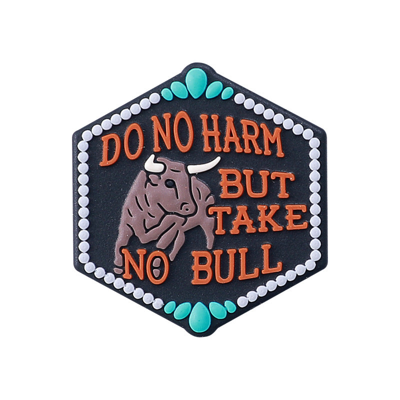 Wholesale 20pcs Cartoon Bull Head Focal Beads DIY Bead Accessories