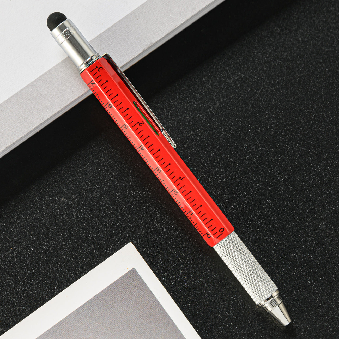 Wholesale Multifunctional Tool Pen 6 in 1 Ballpoint Pen ACC-PN-HuaHao012