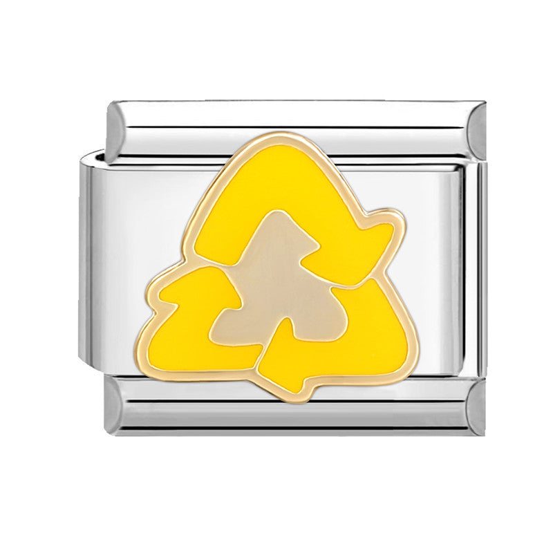 Wholesale Italian Charm Bracelet 9mm DIY Splicing Cute Cartoon Stainless Steel Composable Bracelet