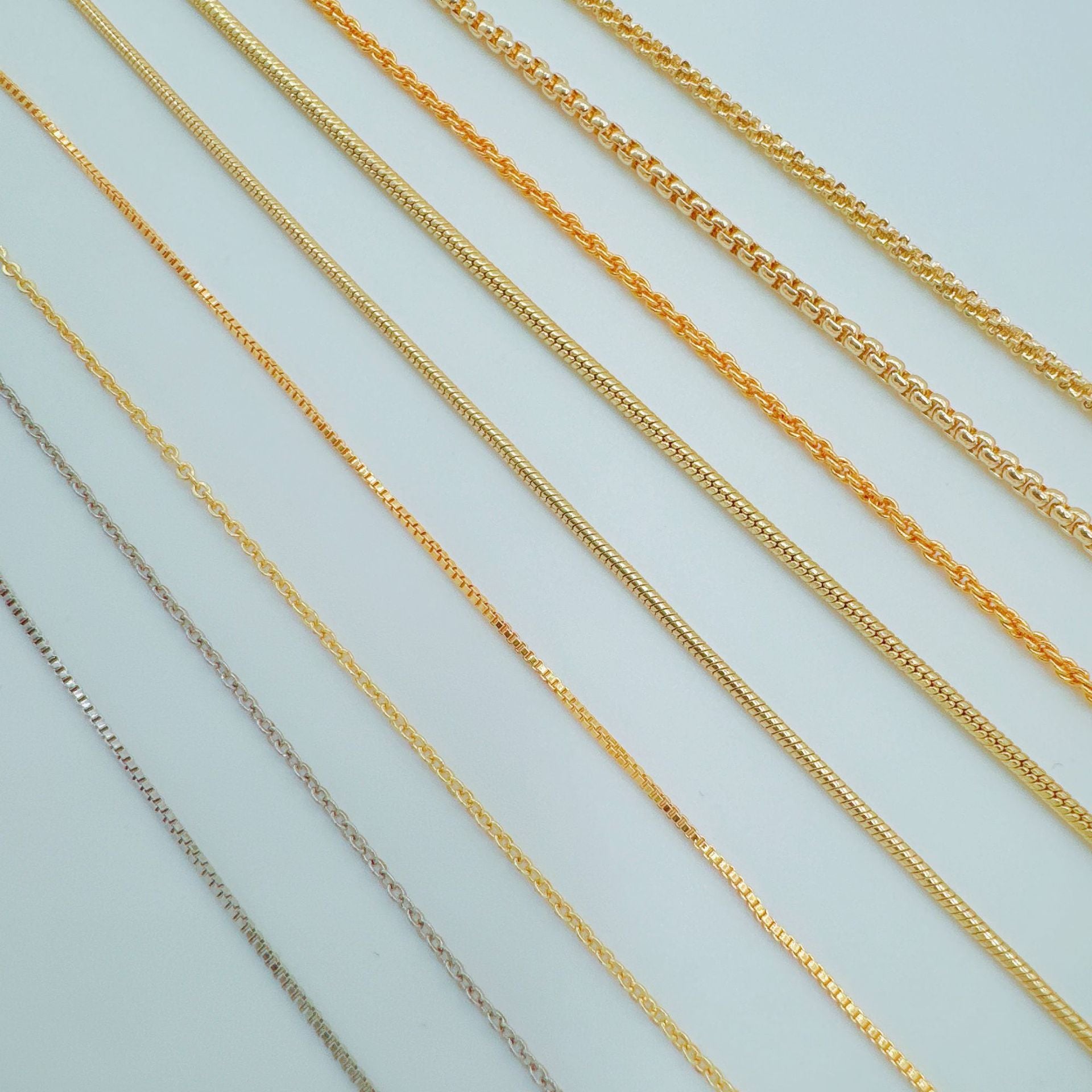 Wholesale Light Luxury DIY Necklace Chain