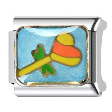 Bracelet de charme italien en gros 9 mm DIY Splicing Mots anglais Bracelet composable en acier inoxydable