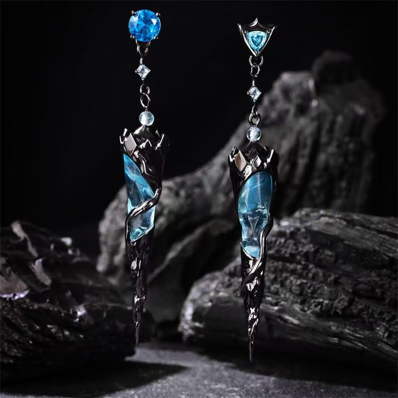 Wholesale  Diamond Earrings Irregular  Earrings