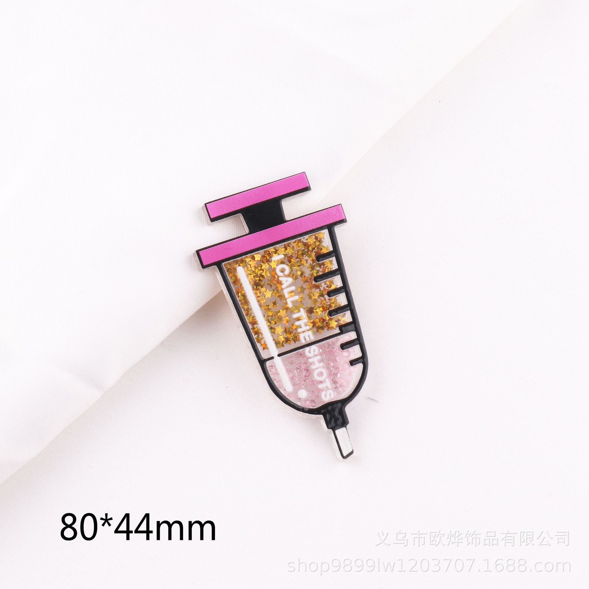 Wholesale  10pcs DIY Flatback Cartoon medical Acrylic Flatback Badge Reels Retractable Keychain DIY Accessories