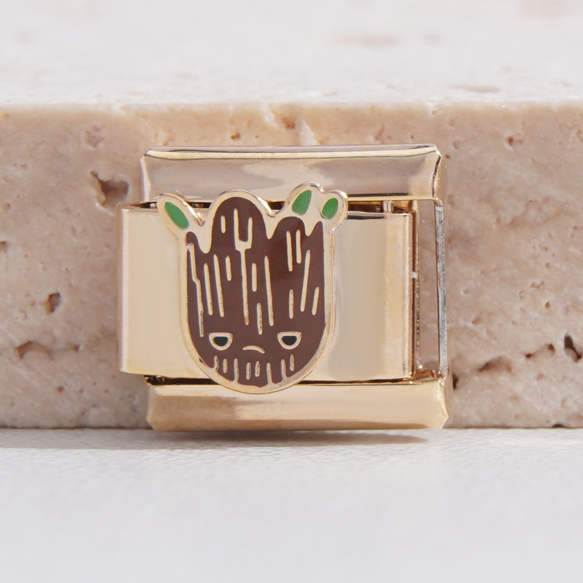 Wholesale Italian Charm Bracelet 9mm DIY Splicing Creative Pattern Stainless Steel Composable Bracelet