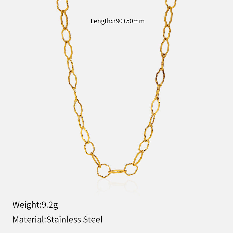 Wholesale Stainless Steel  Geometric Necklace