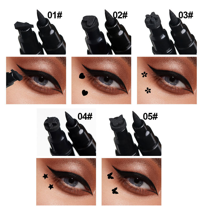 Wholesale Double Ended Star Stamp Eyeliner Eyeshadow ACC-EW-Xuqin002