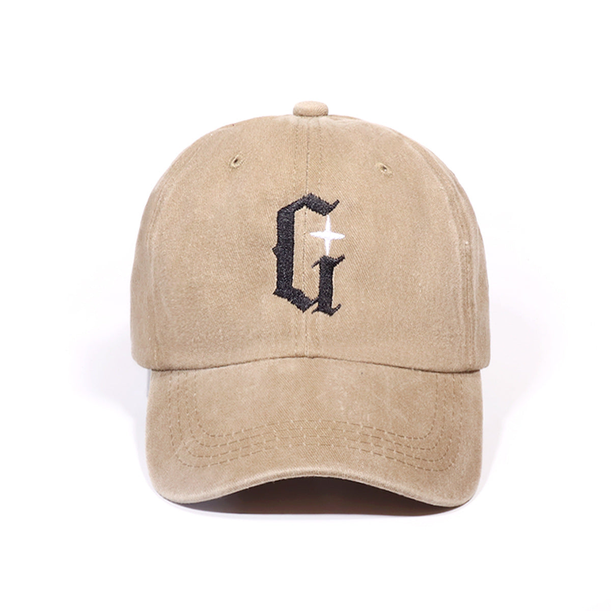 Wholesale Washed letter print baseball cap