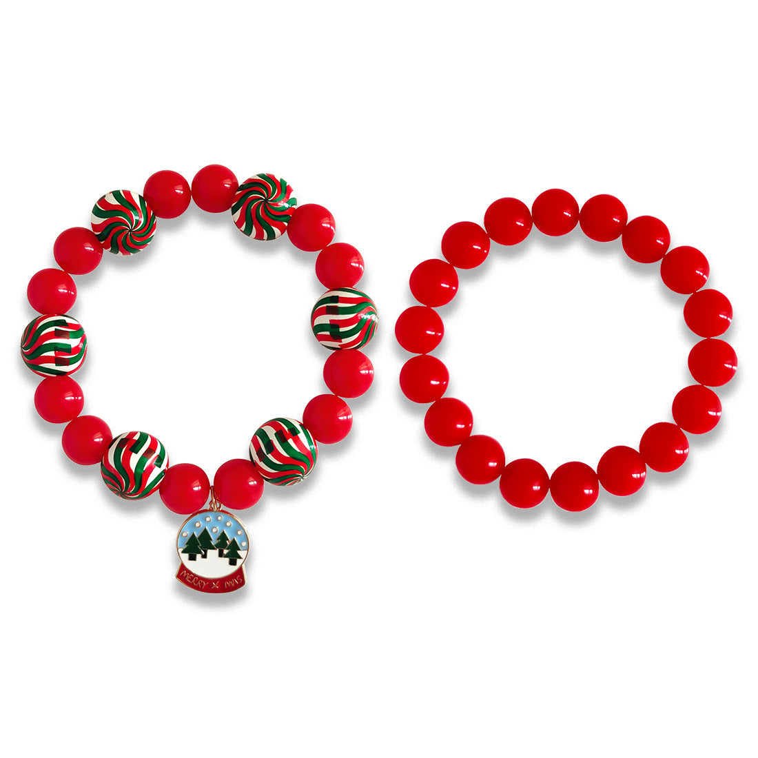 Wholesale Christmas Cute Cartoon Beaded Bracelet ACC-BT-Tengc004