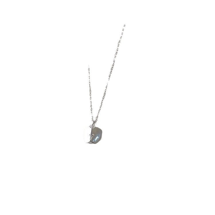 Wholesale 925 Silver Apple Pendant Necklace choker necklace