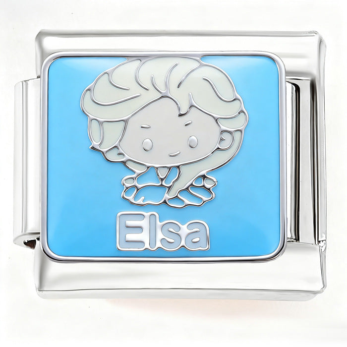 Wholesale 9mm Italian Charm Starter Bracelets DIY Cute cartoonStainless Steel Composable Bracelet