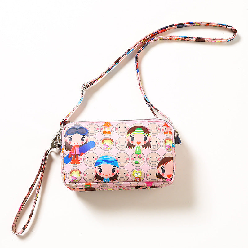 Wholesale Mobile Phone Mini Canvas Bag Wallet