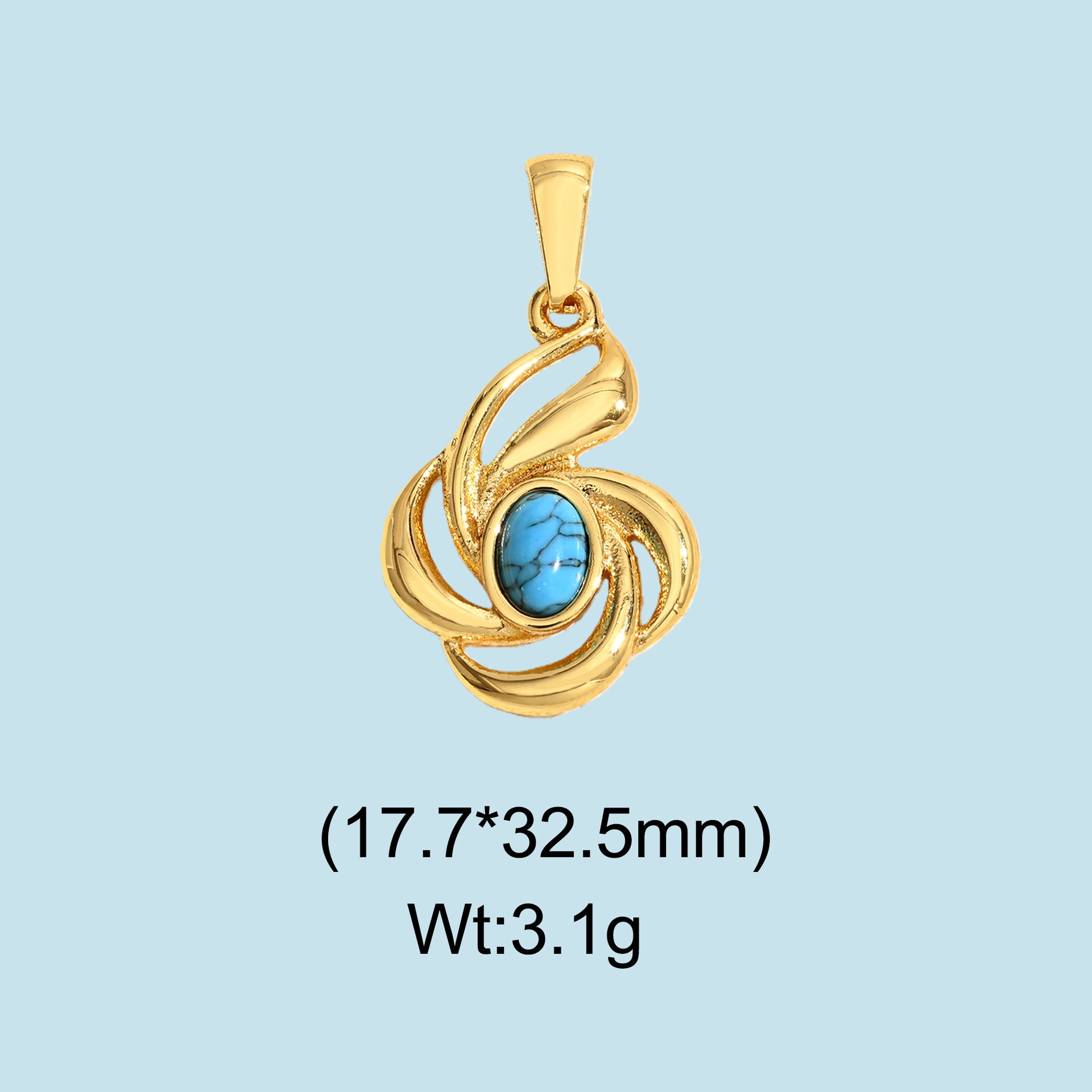 Wholesale Vintage metal necklace pendant