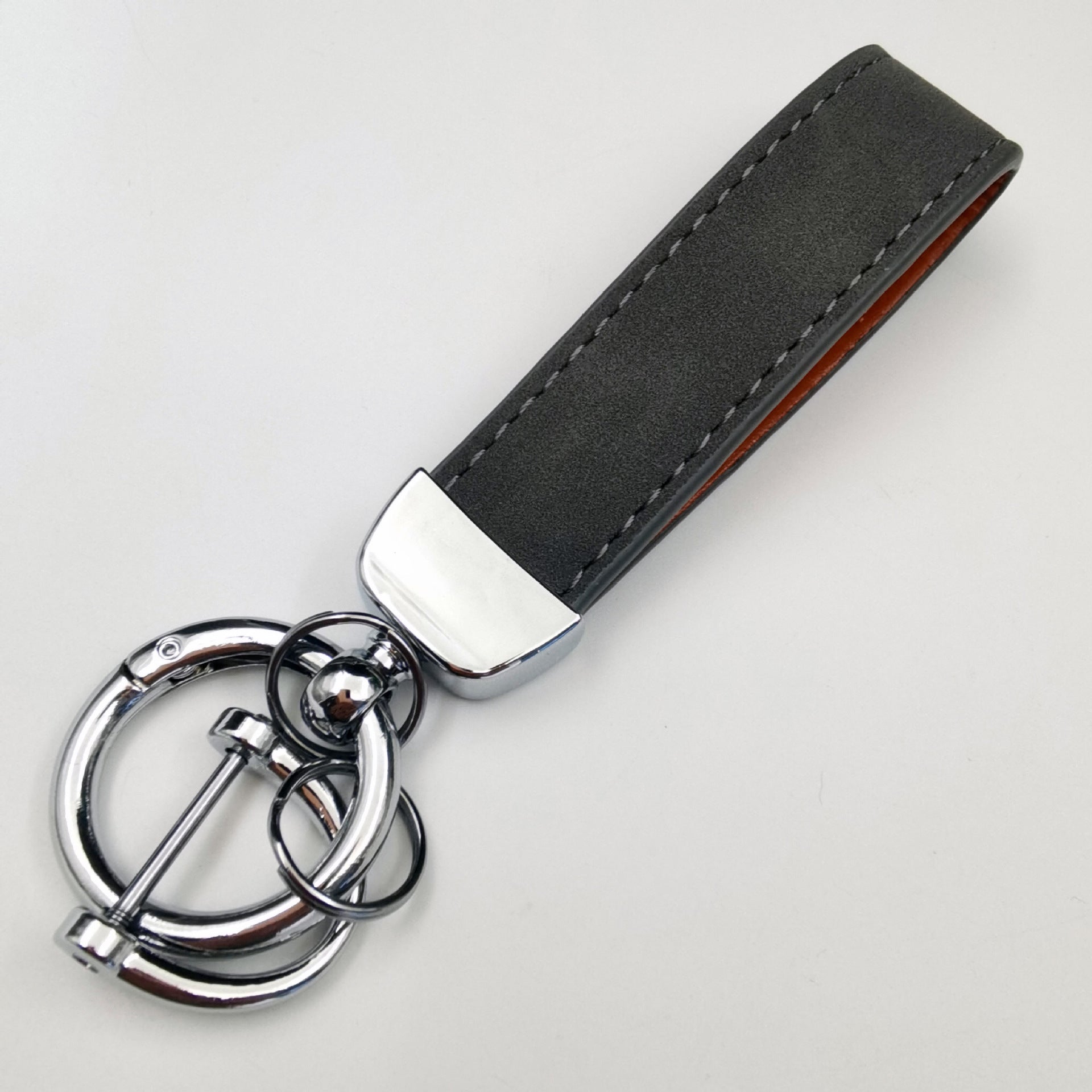 Wholesale Zinc Alloy Keychain Black Gunmetal Hardware Decorative Accessory for Wedding Gift