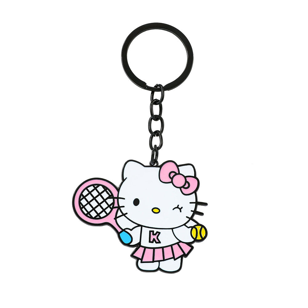 Wholesale Cute KT Cat Keychain Creative Car Keychain ACCVIP