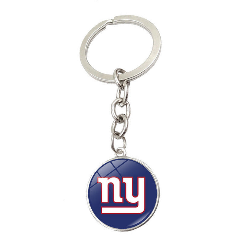 Wholesale Football Team Logo Keychain