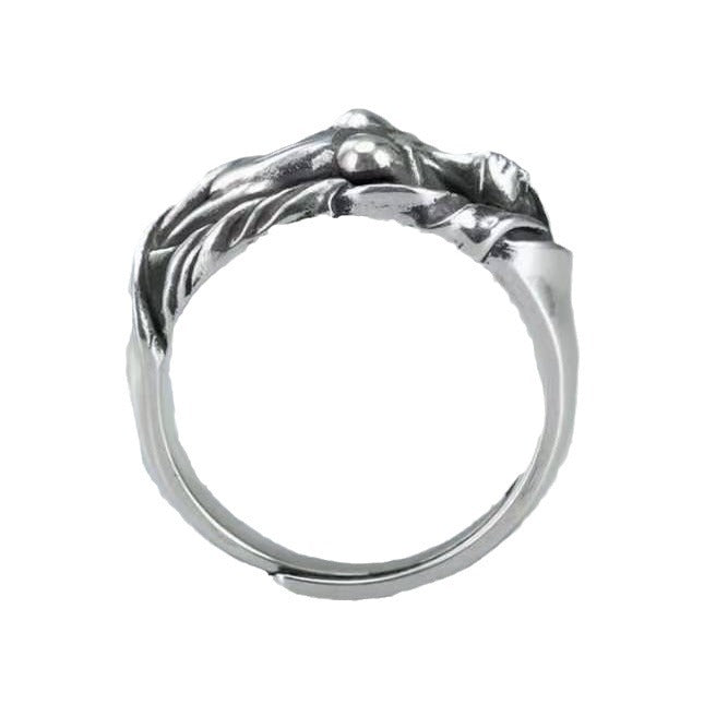 Wholesale  creative exaggerated nude beauty ring