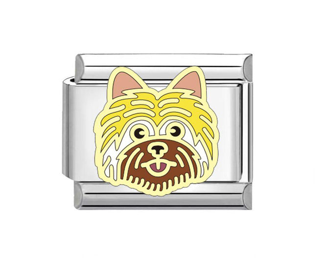 Wholesale 9mm Italian Charm Starter Bracelets DIY square Single Section Creative Stainless Steel Composable Bracelet
