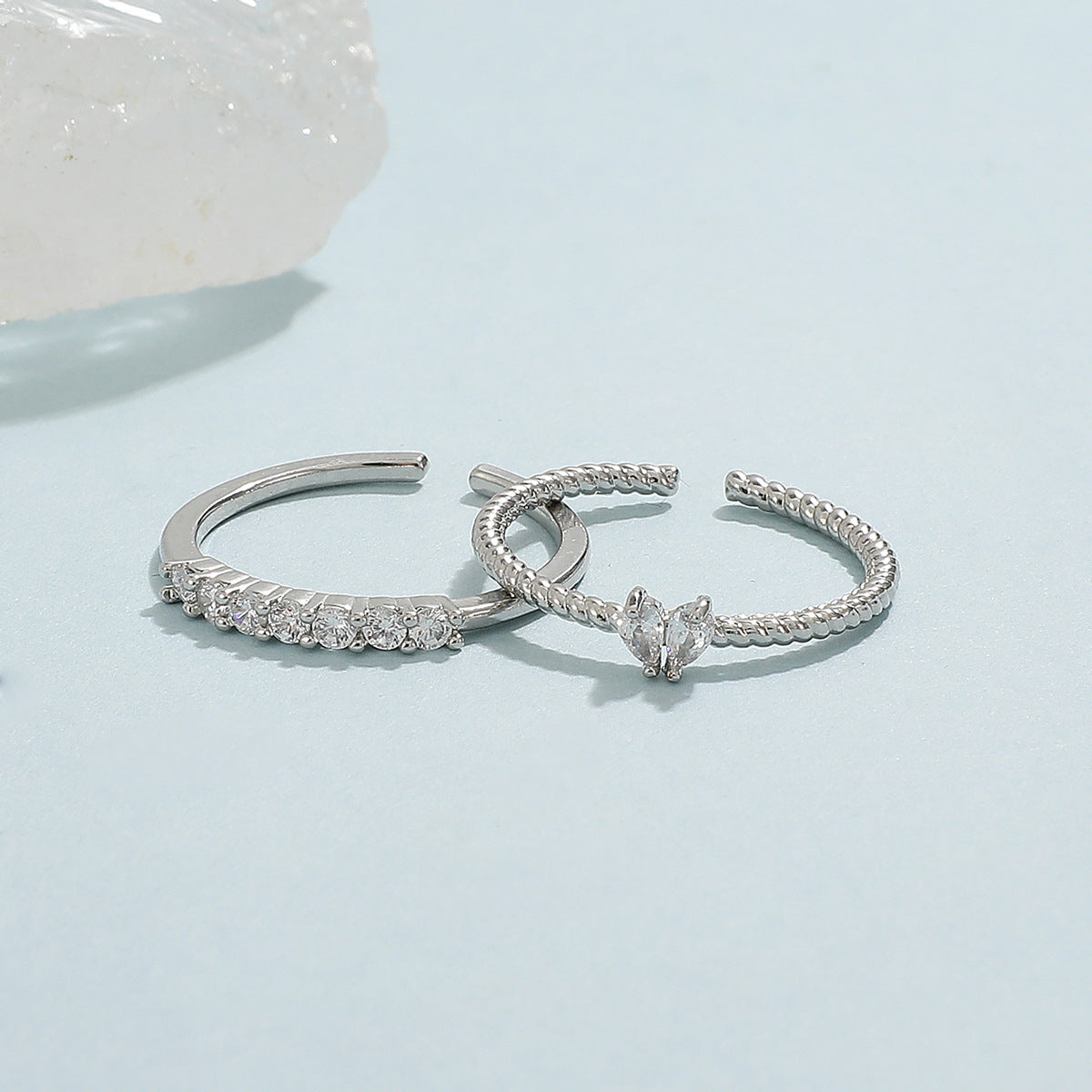 Wholesale gold   love zircon exquisite ring